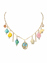OCEAN CANDY MULTI CHARM NECKLACE