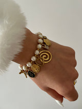 DELPHINE MULTI CHARM BRACELET