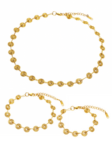 SPIRAL NECKLACE & ANKLET & BRACELET
