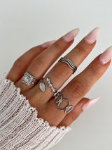 SILVER DAILY RINGS II