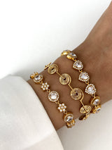 SPIRAL NECKLACE & ANKLET & BRACELET