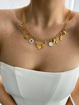 COSMIC MULTI CHARM NECKLACE