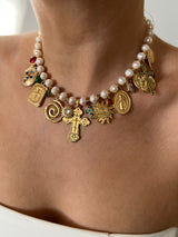 GRACE MULTI CHARM NECKLACE