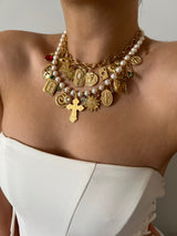 GRACE MULTI CHARM NECKLACE