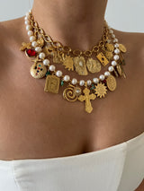 GRACE MULTI CHARM NECKLACE