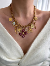 GLOW & FLOW MULTI CHARM NECKLACE