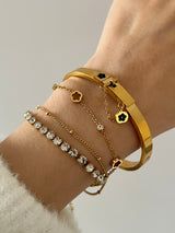 CORIA FLOWER BANGLE