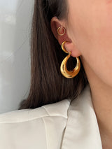 REAGAN HOOP EARRING