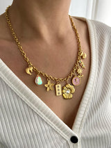 BETTY MULTI CHARM NECKLACE