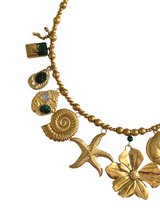 ESMERALDA MULTI CHARM NECKLACE