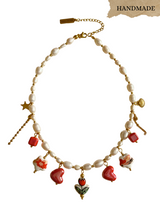 MISSY MULTI CHARM NECKLACE