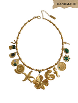 ESMERALDA MULTI CHARM NECKLACE
