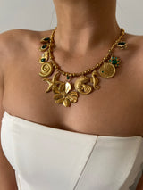 ESMERALDA MULTI CHARM NECKLACE
