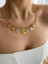 COSMIC MULTI CHARM NECKLACE