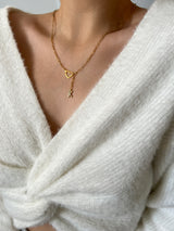 HEART LETTER NECKLACE (New Style)