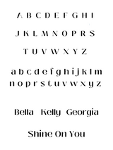 ATHENS CUSTOM NAME ANKLET