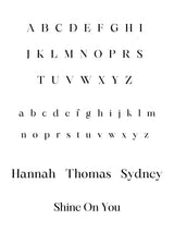 MILAN CUSTOM NAME NECKLACE