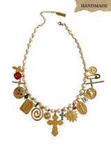 GRACE MULTI CHARM NECKLACE