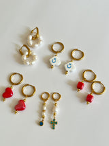 NATURAL FRESHWATER PEARL EARRING