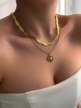 DOUBLE SNAKE CHAIN