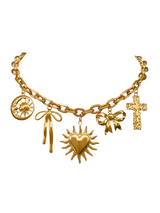 ANNA MULTI CHARM NECKLACE