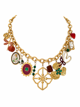 BOHEMIAN SPIRIT MULTI CHARM NECKLACE
