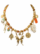 NATURE'S EMBRACE MULTI CHARM NECKLACE