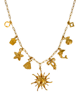 SUMMER LOVIN' MULTI CHARM NECKLACE