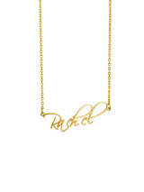 CANBERRA CUSTOM NAME NECKLACE