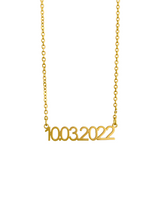 CUSTOM NUMBER NECKLACE
