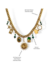 MELODY MULTI CHARM NECKLACE