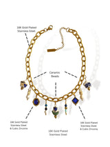 MULTI CHARM POSSESSION NECKLACE