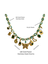 HAILEY MULTI CHARM NECKLACE