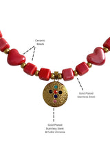 RED MARIA NECKLACE
