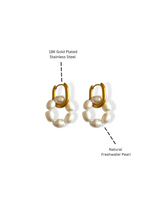 NATURAL FRESHWATER PEARL EARRING