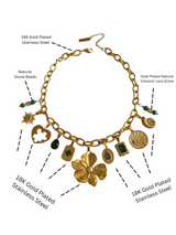 MERIBELLA MULTI CHARM NECKLACE