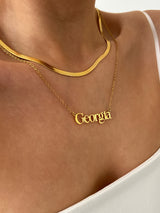 MILAN CUSTOM NAME NECKLACE