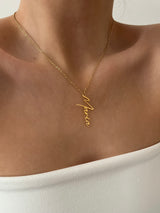VIENNA CUSTOM NAME NECKLACE