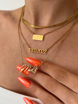 BERLIN CUSTOM NAME NECKLACE