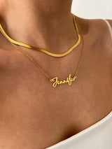 LISBON CUSTOM NAME NECKLACE