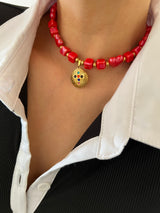 RED MARIA NECKLACE