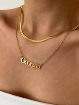 MILAN CUSTOM NAME NECKLACE