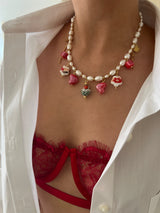 MISSY MULTI CHARM NECKLACE