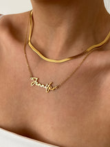 LISBON CUSTOM NAME NECKLACE
