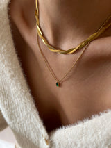 DOUBLE SNAKE CHAIN