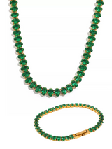 JADE CHAIN & BRACELET