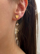 ADELE HEART EARRING