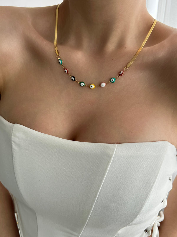 TIVONE EVIL EYE NECKLACE