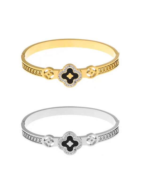 NERA CLOVER BANGLE