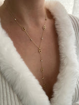 CESIA LARIAT NECKLACE